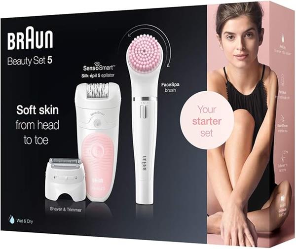 Braun Silk-épil 5 Epilator SensoSmart Wet & Dry